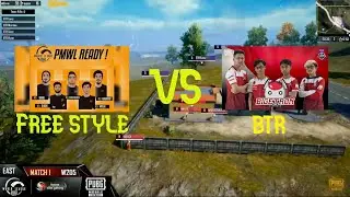 FS vs BTR AMAZING FIGHT / FS BABA 1v3 / PMWL / PUBG MOBILE