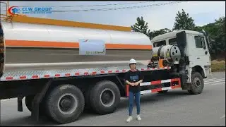 CLW GROUP special autos asphalt distributor truck for engineer construction