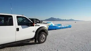 Danny Thompson Challenger 2 - 402mph run at Bonneville Speed Week 2016