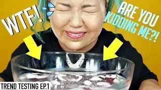 TESTING VIRAL Korean JAMSU Makeup Trend!!