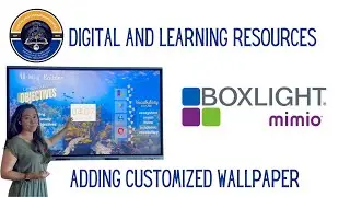 Как добавить собственные обои в Boxlight Mimio Pro 4