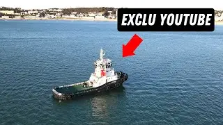 le premier boat tour Remorqueur de l'histoire de Youtube.