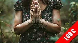 Namaste Hands Close-Up | HD 1080p Stock Footage