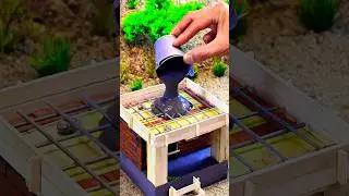 How Would Your DREAM House Look With a Pool? Built with Mini Bricks! #miniature #pool #vfuho #mrzofy