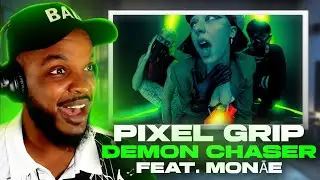 Реакция на Pixel Grip - Demon Chaser feat. MONĀE