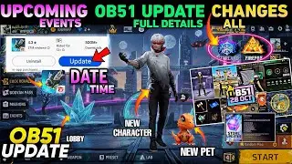 Ob51 New Update 🔥 ALL Changes 🤯 Kya kya aaya Hai in Free Fire | FF NEW EVENT UPDATE GARENA FREE FIRE