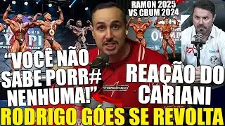 TRETA! RODRIGO GOES MANDA INDIRETA AP&Oacute;S RAMON VENCER OLYMPIA! CARIANI ANALISA RAMON VS CBUM