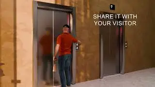 Onetouch C2 - Smart Video Entry Station used for Lift Access Control