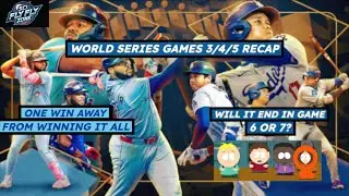 Everything To Take Away From World Series Games 3-5 | The Sci Fly Zone 