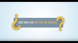 Noticiero Judicial: C&aacute;psula Educativa - &iquest;Qu&eacute; son los delitos de drogas?