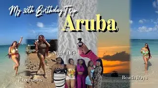 ARUBA VLOG! BEST B-DAY TRIP IN ARUBA! | EXCURSIONS *Water Tubing, Party Bus, UTVs* | PARTYING & MORE