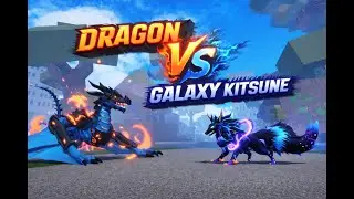 DRAGON vs GALAXY KITSUNE ⚡ Who Is the True King?       (blox fruit roblox)