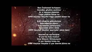 HAYDAR HAYDAR - KARAOKE-COVER-