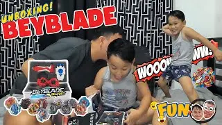 UNBOXING Our First BEYBLADE BURST! ⚡ Father & Son