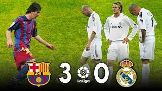 The Day Messi Toyed $1 billion Real Madrid