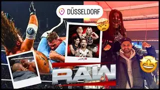 WWE RAW LIVE in Düsseldorf!🇩🇪 CM PUNK, GUNTHER & diese STIMMUNG😱