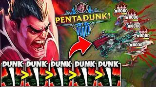 IS THIS LEAGUE OF LEGENDS OR WHAC-A-MOLE?! THE LEGENDARY PENTA-DUNK DARIUS!