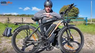 The Ultimate Food Delivery Ebike? 🍔 Emoko EC27 Review: Dual Battery & 100+ Miles Range!