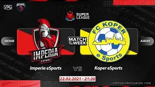 QSKE SUPER LEAGUE - Imperia  vs. Koper