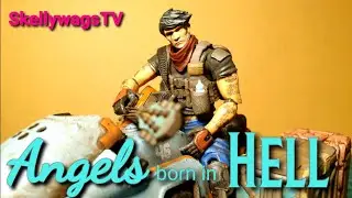 Acid Rain Kaleb Angels born in Hell set 1/18 figure & vehicle review