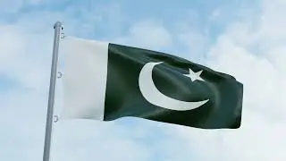 Pakistan Flag, 14 August 1947 Pakistani Independence Day, National Day | 4k Video Footage
