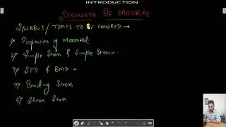 Strength of Materials | Introduction | Robin Rai