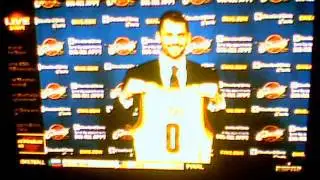 KEVIN LOVE LEBRON TOGETHER OFFICIAL;K. LOVE PRESS CONFERENCE;8/26/14