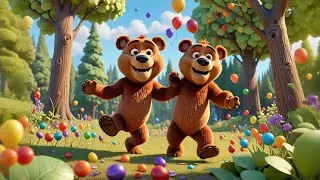 Bobo Bear Eats Jellybeans | Fun Kids Song | Educational Nursery Rhymes and Baby Songs