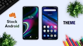 Stock Android Theme for vivo | New look & Charging Animation