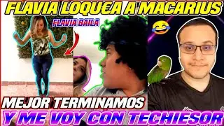 😱FLAVIA LOQU&euro;A A MACARIUS😳&iquest;FLAVIA CON ONLYFANS?🔥FLAVIA BAILA EL TINKUS😱MACARIUS SE ASUSTA😂