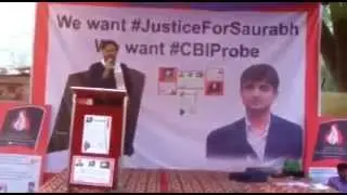 Yogedner Yadav - Demanding #JusticeForSaurabh our Demand #CBIProbe.