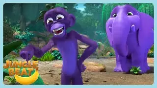 Jungle Beat: Munki & Trunk - Purple Chameleon | WildBrain Zoo | Kids Cartoon 2025