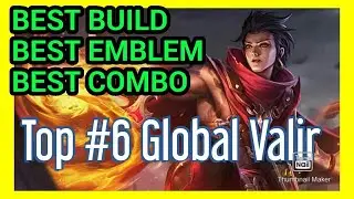 #valirterkuat#buildvalir#mlbb RAHASIA BUILD VALIR TERSAKIT 2020 - VALIR GAMEPLAY 2020 MOBILE LEGENDS