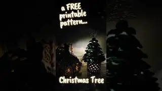 Crochet a Christmas Tree 🎄FREE printable pattern in every video 🎄 Beginner friendly tutorials