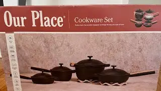 Unboxing OUR PLACE Always Pan and Perfect pot cookware set | 13 pieces | Non stick ceramic