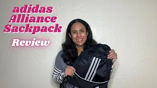 adidas Alliance Sackpack Review | Lightweight Gym Bag with Drawstring & Zippered Pocket
