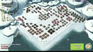 Attack on War Factory level 90 with Zookas and done lot of damange