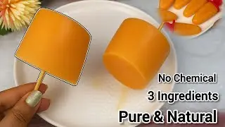 Market Wali Orange Bar Ghar Pe Kaise Banaye | Orange Ice Candy Recipe in Hindi | Orange Ice cream