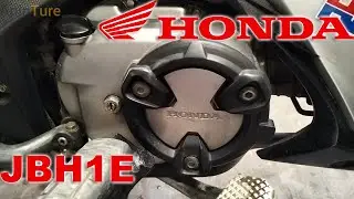 Tampilan Mesin  - Honda JBH1E (Blade K07)