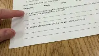Fill out Mid-Year Sense of Belonging Survey