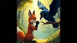 crow and fox story    My first animated Video