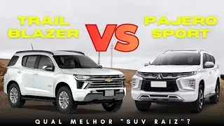 Chevrolet TRAILBLAZER vs Mitsubishi PAJERO SPORT - Qual SUV GRANDE leva a MELHOR? (COMPARATIVO)