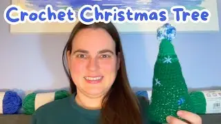 Моя вязаная рождественская елка 🎄 | Не идеально, но я учусь! 😅