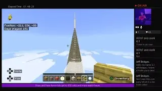Stone tower temple build