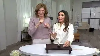 American West Sterling Silver Pink Opal Heart Ring on QVC