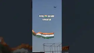 Republic Day Drone Show 🇮🇳 | Tiranga Formation Rehearsal | 26 January #Shorts