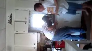 Thomas, and Ryan take cinnamon challange