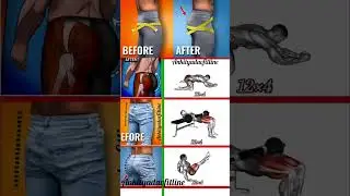 One Move to Tighten Your Pelvis, Fix Hip Dips, and Improve Your Hip Shape#hipsworkout#motivation