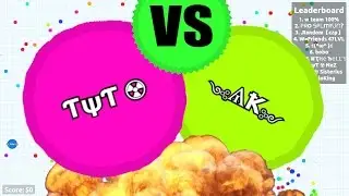 Agar.io Clanwar // TyT vs. AK ! // Insane FIGHT in Agario !!