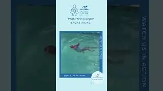 Swim Technique Backstroke, Swim STAR Mitshee #backstrokeswimming  #breatheandsplashswim